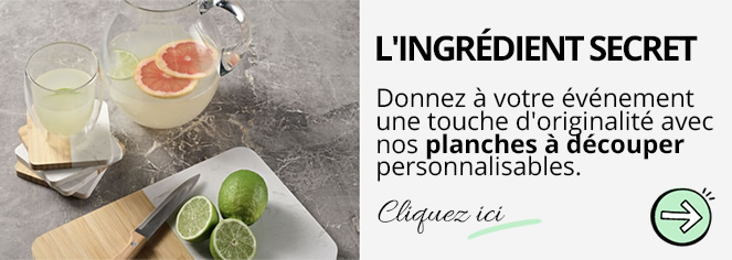 Planche à découper personnalisée