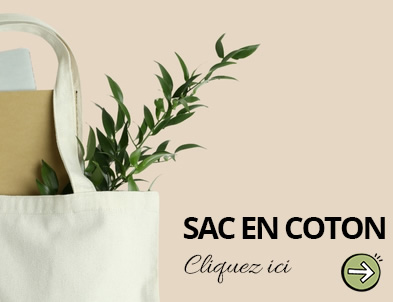 Sac en coton publicitaire