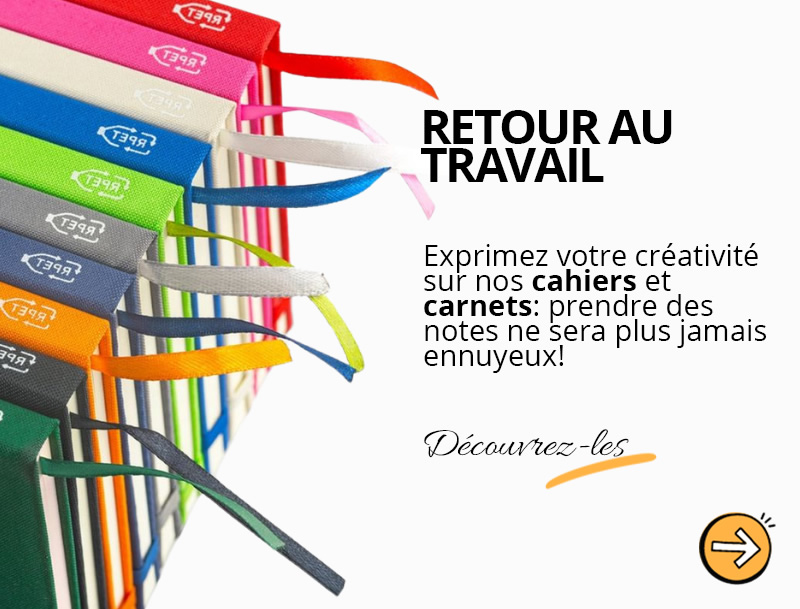 Cahiers et Carnets personnalisés 