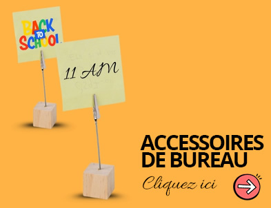 Accessoires de bureau personnalisés