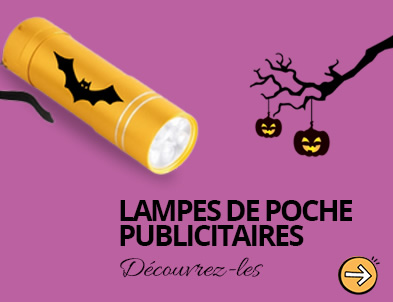 Lampes torches publicitaires