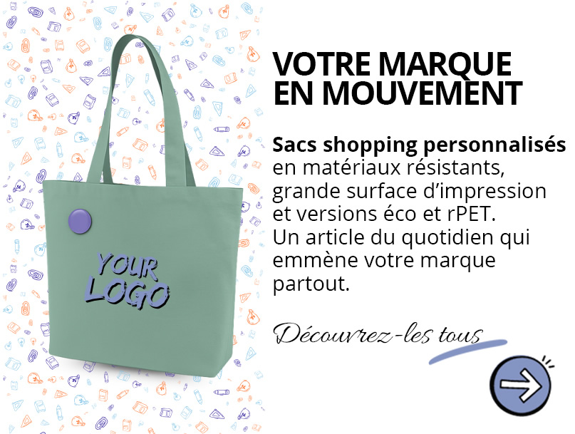 Sacs shopping publicitaires