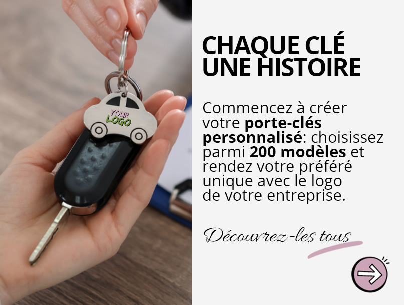 Porte clés personnalisés