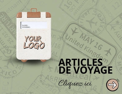 Accessoires de voyage personnalisés