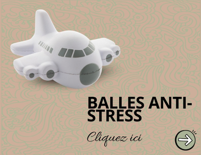 Balle anti stress personnalisable