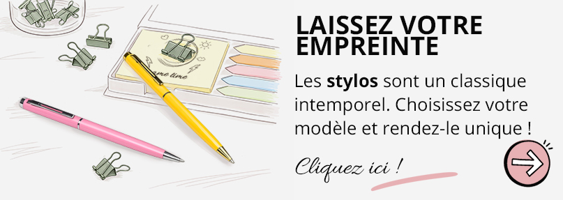 Stylos personnalisés