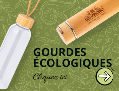 Gourde écologique personnalisable