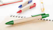 Stylo en papier recyclé personnalisé