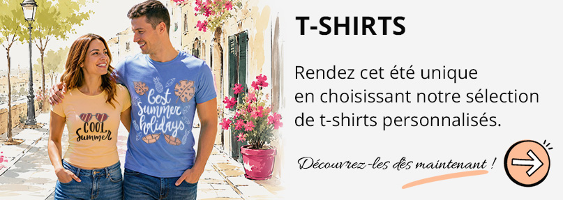 Tee shirts personnalisés