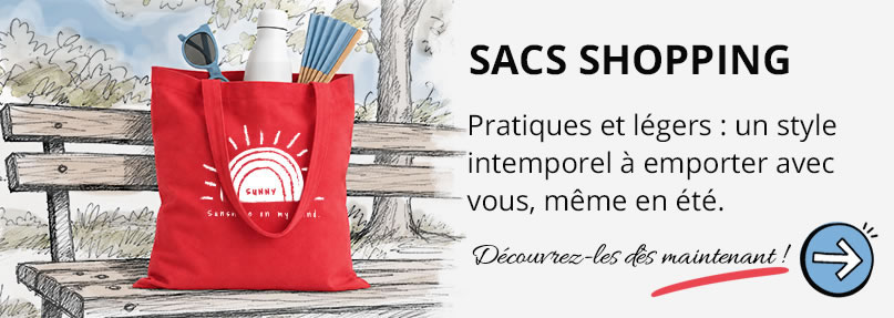 Sacs shopping publicitaires