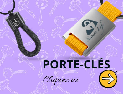 Porte clés personnalisés