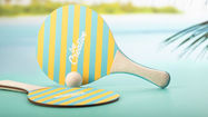 Jeu de plage publicitaire