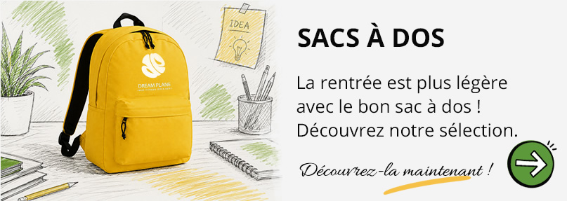 Sacs à dos personnalisables