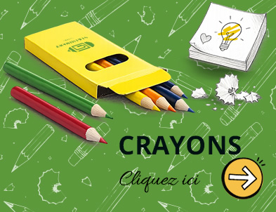 Crayons personnalisés
