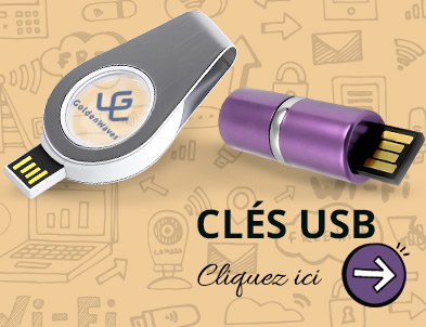 Clés USB personnalisées