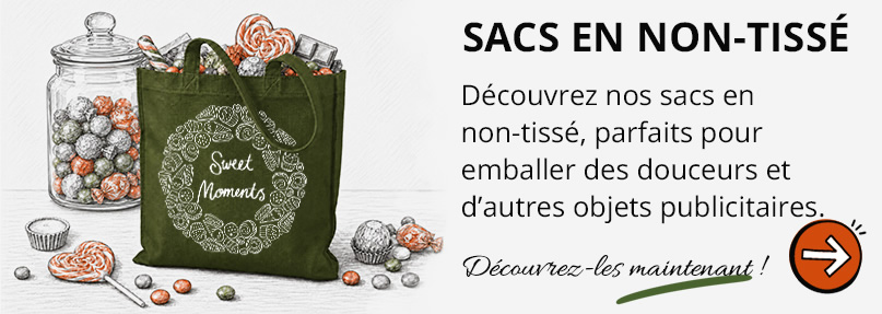 Sac publicitaire en non tissé