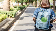 Sacs à dos écologiques personnalisés